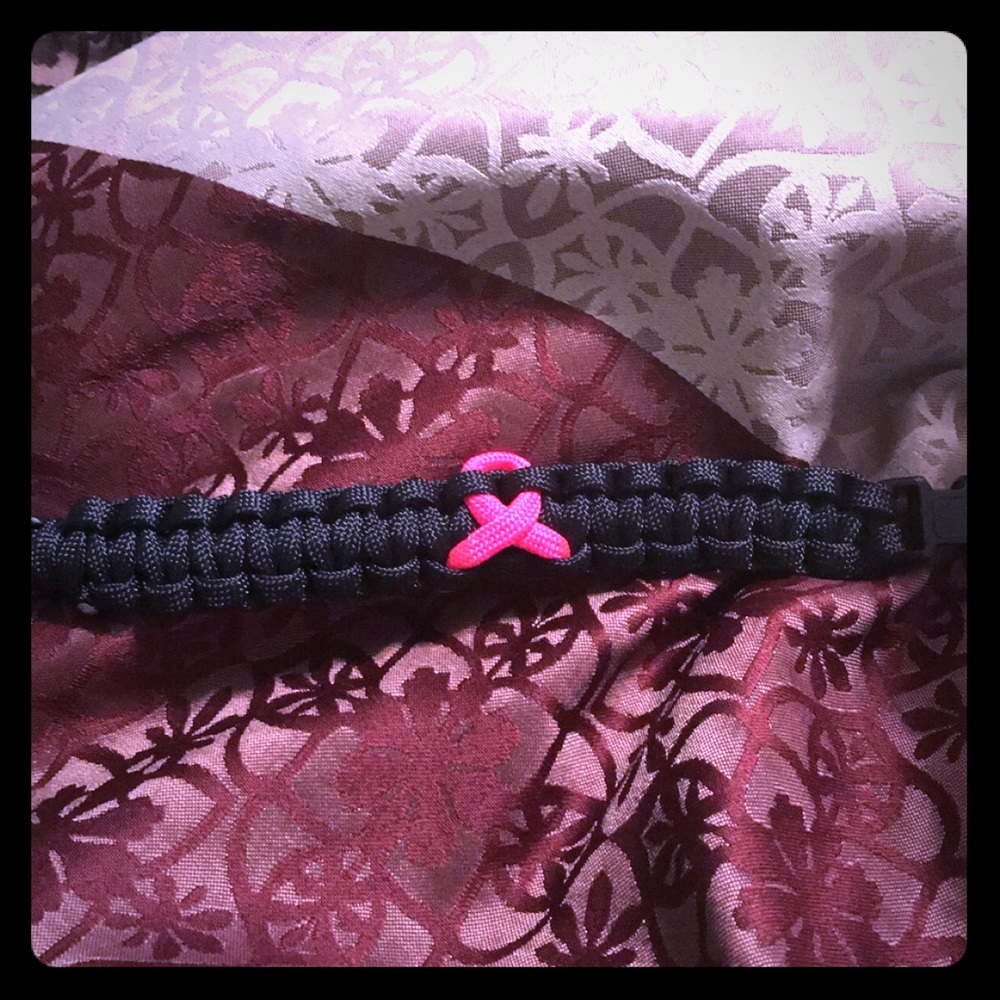 Breast cancer awareness bracelet